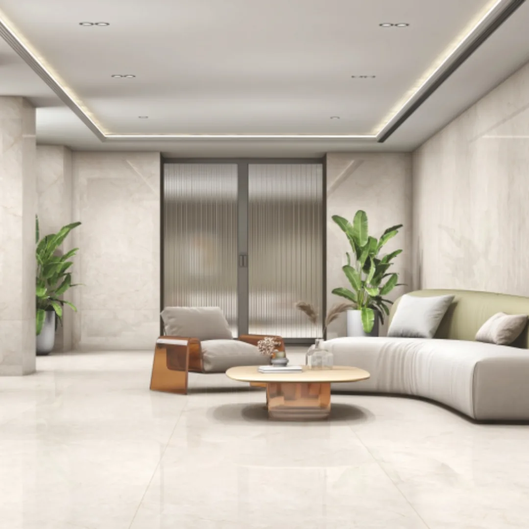 Exotica KJ - Venezia Almond, marble-look wall tile for bathroom